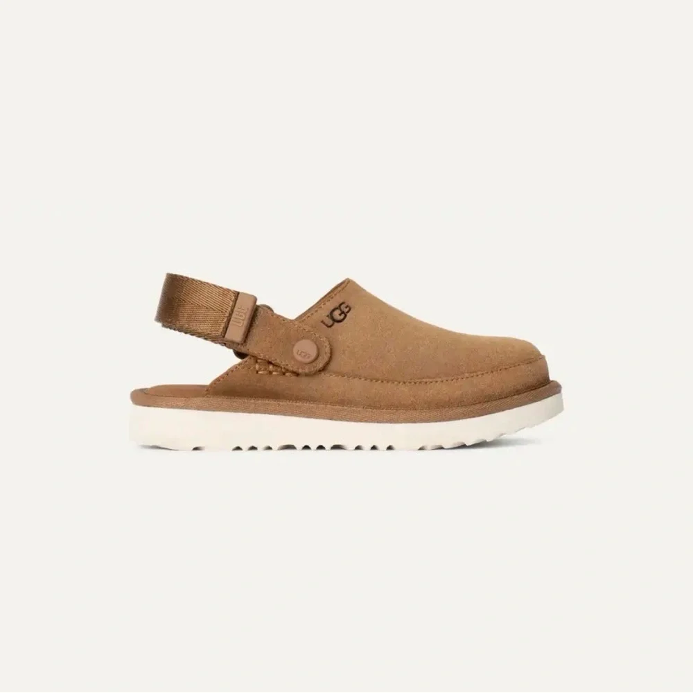 UGG Kids Goldenstar Clog in Brown